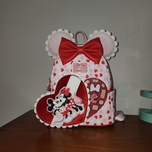 Loungefly Disney Mickey & Minnie Valentine's Day Mini Backpack